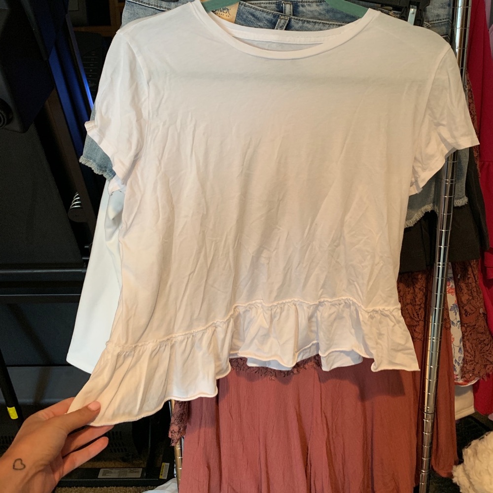 White, soft, Abercrombie t-shirt